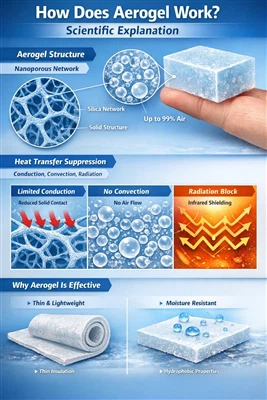 Hvordan virker Aerogel? Videnskabelig forklaring